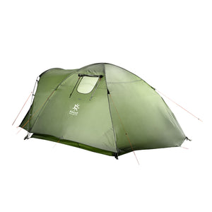Tente 3 places avec auvent - Tente 3 personnes couleur verte - Koksoak Outdoor