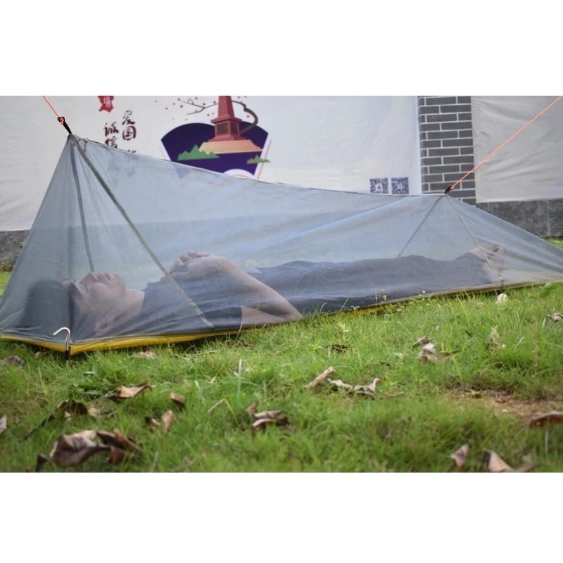 Bâche de Tente WADEO, 3 x 3,6 m, Ultra-légère avec Tiges de Support +  Piquets + Yeux, | bol