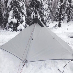 Tente 4 saisons Lanshan 1 de 3F UL Gear - Tente d'hiver Ultra Légère 1 place - Tente de randonnée 4 saisons - Koksoak Outdoor