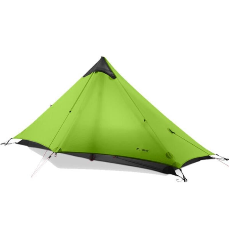 Tente Ultra Légère 1 place Verte - LanShan UL 1 de 3F UL Gear - Tente de randonnée ultra légère - Koksoak Outdoor