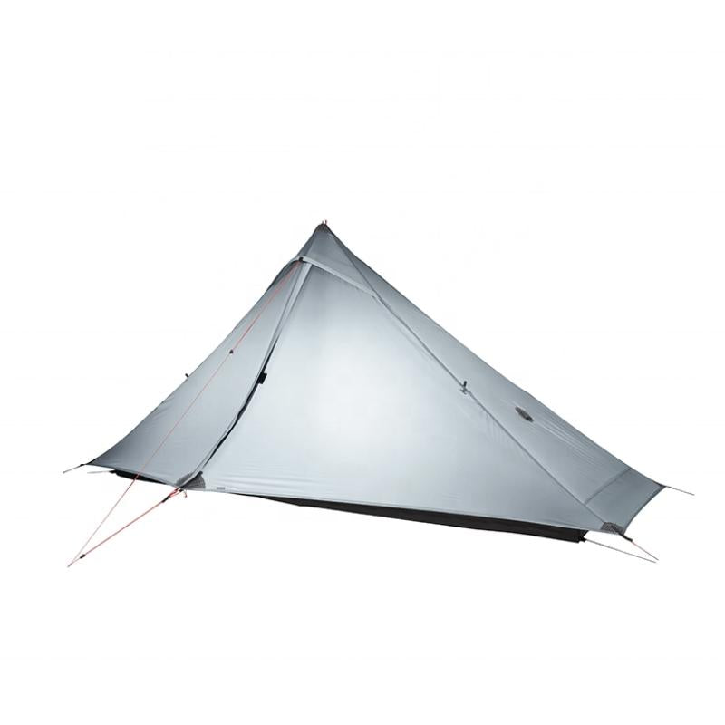 Tente 1 place Ultra légère - Lanshan 1 Pro grise de 3F UL Gear - Koksoak Outdoor