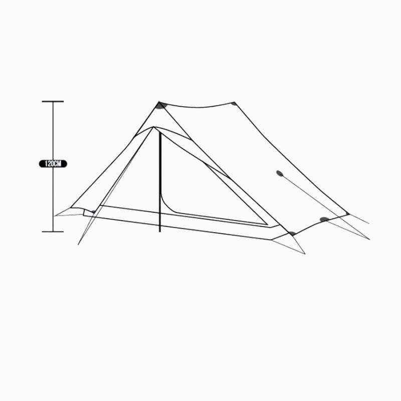 Dimensions de la Lanshan 2 de 3F UL Gear