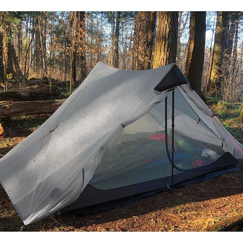 Tente 2 places ultra légère - Lanshan 2 grise de 3F UL Gear - Tente Koksoak Outdoor
