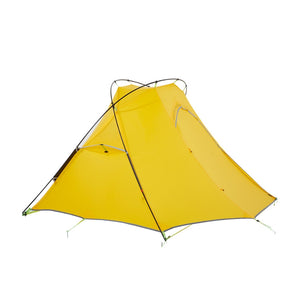 Tente Ultra Légère 2 places et mono paroi - Tente 2 places Crescent 2 jaune - Koksoak Outdoor