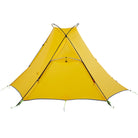Tente Ultra Légère 2 places et mono paroi - Tente 2 places Crescent 2 jaune - Koksoak Outdoor